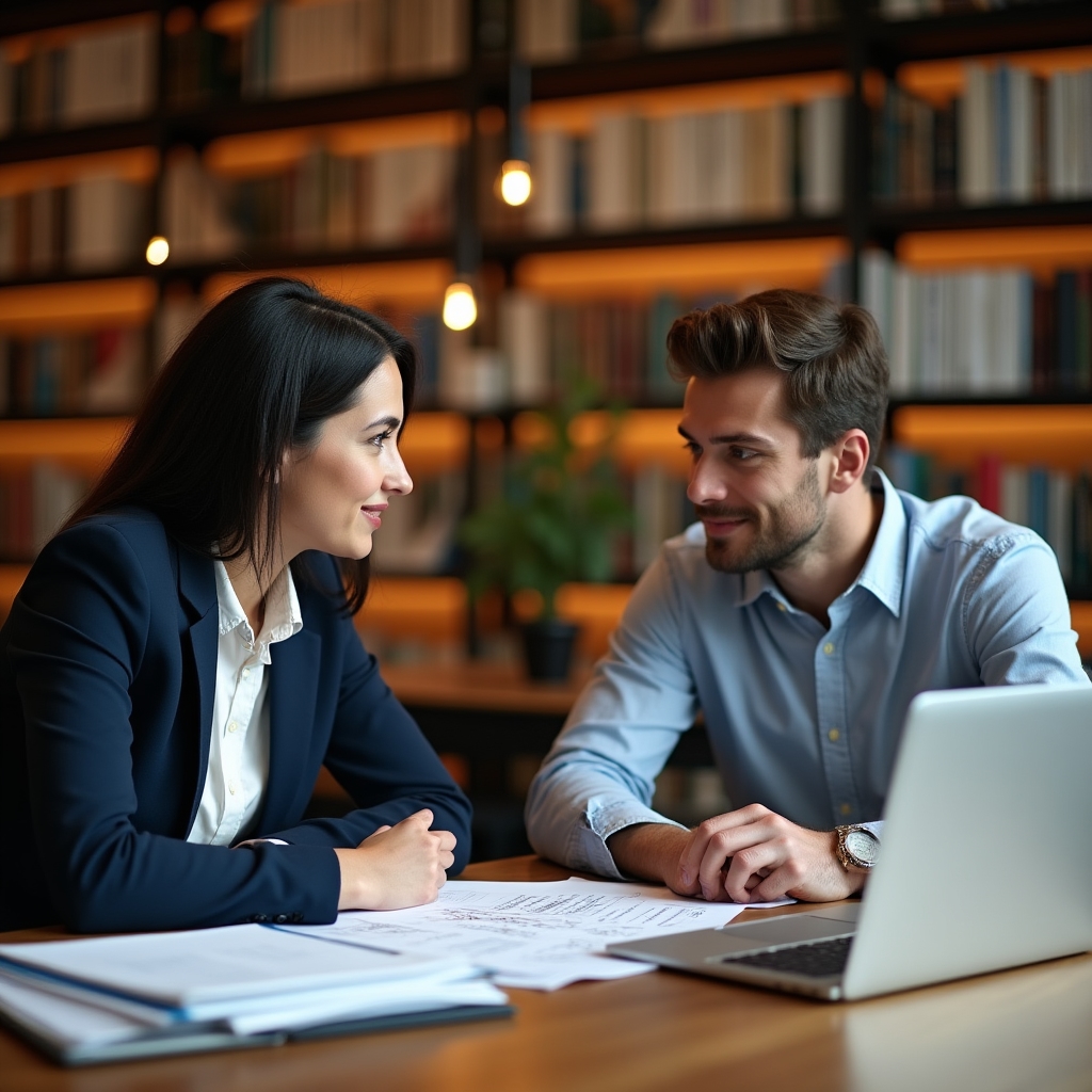 Visluce consulting team in office setting